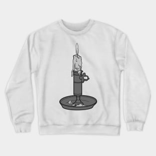 Melting Candle Crewneck Sweatshirt